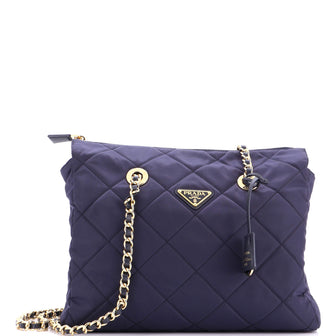 Prada Re-Edition 1995 Chain Tote Quilted Re-Nylon Medium