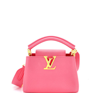 Louis Vuitton Capucines Bag Leather Mini