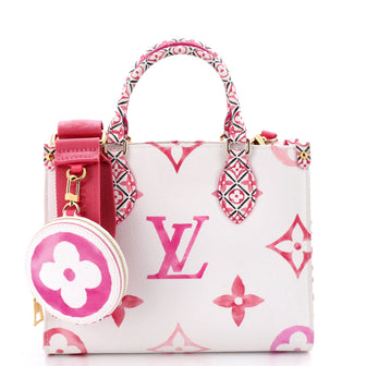 Louis Vuitton OnTheGo Tote By The Pool Monogram Watercolor Giant PM