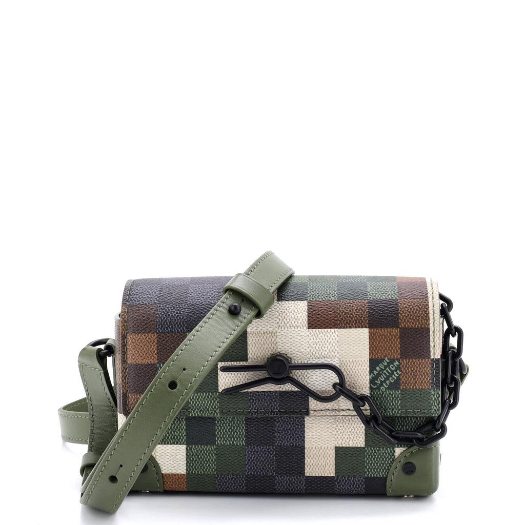 Louis Vuitton Steamer Wearable Wallet Damoflage Canvas 378677