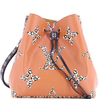 Louis Vuitton NeoNoe Handbag Limited Edition Jungle Monogram Giant