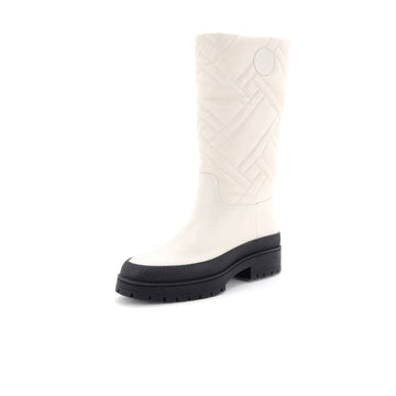 Hermes Women's Fuji Boots Quilted Leather
