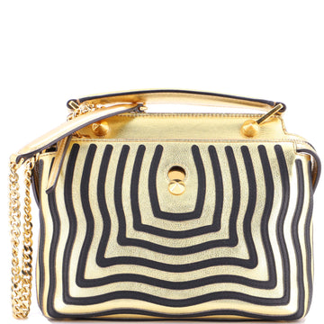 Fendi DotCom Click Top Handle Bag Hypnotic Leather Small