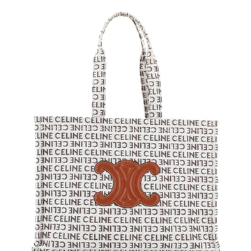 Celine Cabas Thais Tote All Over Logo Jacquard Large