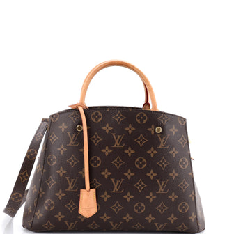 Louis Vuitton Montaigne Handbag Monogram Canvas MM
