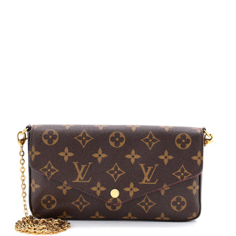 Louis Vuitton Felicie Pochette Monogram Canvas