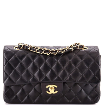 Chanel Classic Double Flap Bag Quilted Lambskin Medium