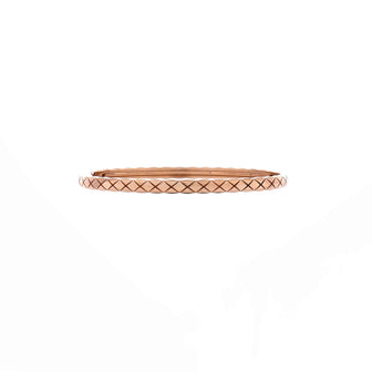 Chanel Coco Crush Bangle Bracelet 18K Beige Gold Mini