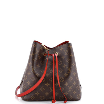 Louis Vuitton NeoNoe Handbag Monogram Canvas with Leather MM