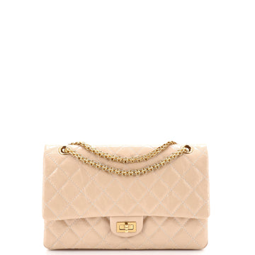 Chanel Reissue 2.55 Flap Bag Quilted Glazed Calfskin 226