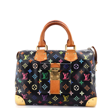 Louis Vuitton Speedy Handbag Monogram Multicolor 30