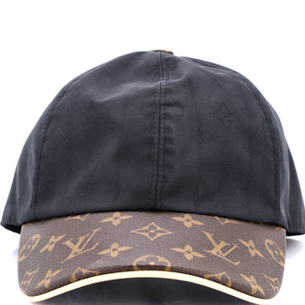 Louis Vuitton Cap Ou Pas Baseball Cap Monogram Silk and Polyester with Monogram Canvas