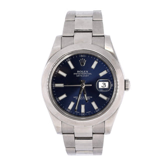 Rolex Oyster Perpetual Datejust Automatic Watch Stainless Steel 41