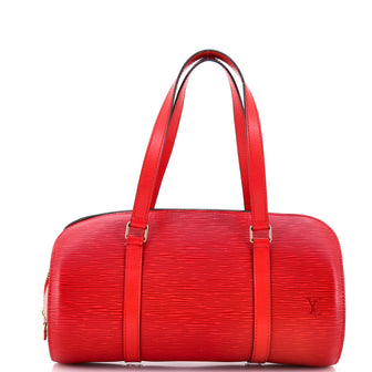Louis Vuitton Soufflot Handbag Epi Leather