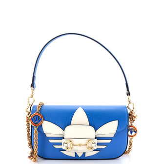 Gucci x Adidas Horsebit 1955 Shoulder Bag Leather East West