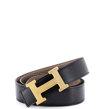Hermes Constance Reversible Belt Leather Wide