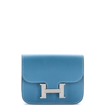 Hermes Constance Slim Wallet Evercolor