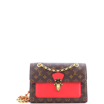 Louis Vuitton Victoire Handbag Monogram Canvas and Leather