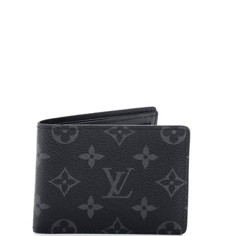 Louis Vuitton Multiple Wallet Monogram Eclipse Canvas