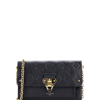 Louis Vuitton Vavin Chain Wallet Monogram Empreinte Leather