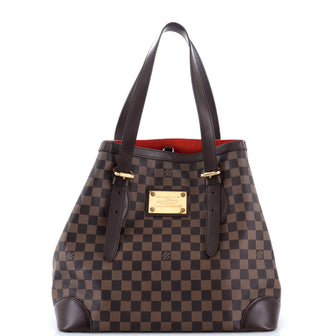 Louis Vuitton Hampstead Handbag Damier GM