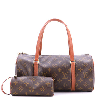 Louis Vuitton Papillon Handbag Monogram Canvas 30