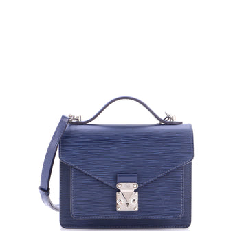 Louis Vuitton Monceau Handbag Epi Leather BB
