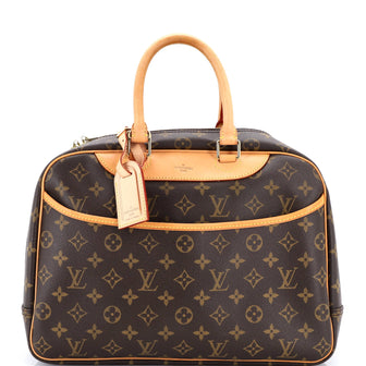 Louis Vuitton Deauville Handbag Monogram Canvas