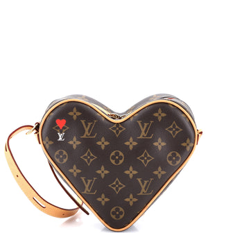 Louis Vuitton Coeur Handbag Limited Edition Game On Monogram Canvas