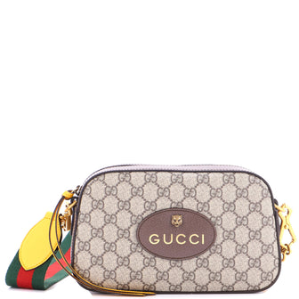 Gucci Neo Vintage Camera Messenger Bag GG Coated Canvas