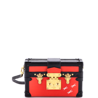 Louis Vuitton Petite Malle Handbag Epi Leather