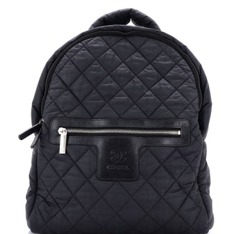 Chanel Coco Cocoon Backpack Quilted Nylon Large
