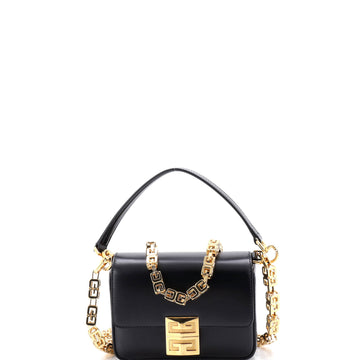 Givenchy 4G Cube Chain Top Handle Bag Leather Small