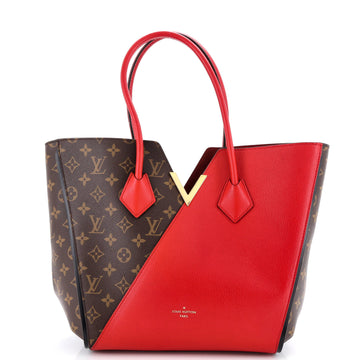 Louis Vuitton Kimono Handbag Monogram Canvas and Leather MM