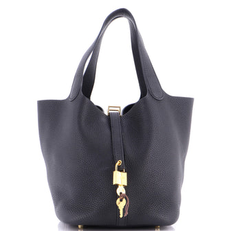 Hermes Picotin Lock Bag Clemence MM