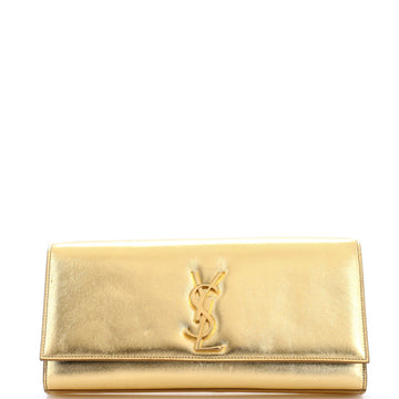 Saint Laurent Classic Monogram Clutch Leather Long