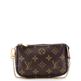 Louis Vuitton Pochette Accessoires Monogram Canvas Mini