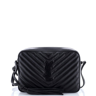 Saint Laurent Lou Camera Bag Matelasse Chevron Leather Small