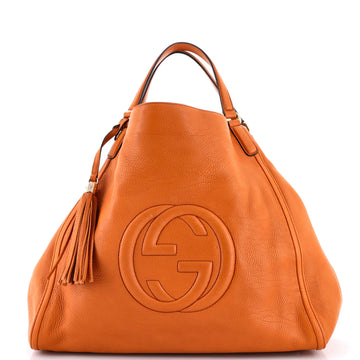 Gucci Soho Shoulder Bag Leather Large