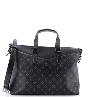Louis Vuitton Explorer Briefcase Monogram Eclipse Canvas