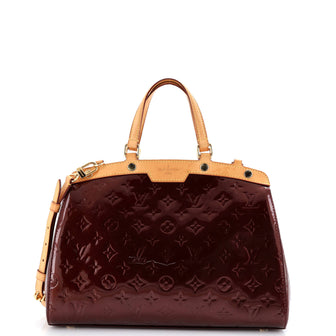 Louis Vuitton Brea Handbag Monogram Vernis MM