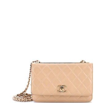 Chanel Trendy CC Wallet on Chain NM Quilted Lambskin