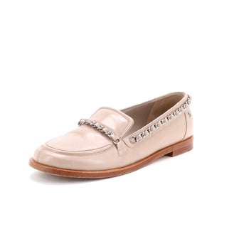 Chanel Women's Chain Around Loafers Leather