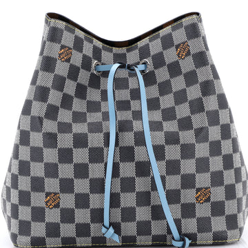 Louis Vuitton NeoNoe Handbag Limited Edition Colored Damier MM