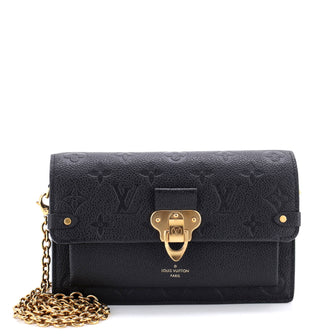 Louis Vuitton Vavin Chain Wallet Monogram Empreinte Leather