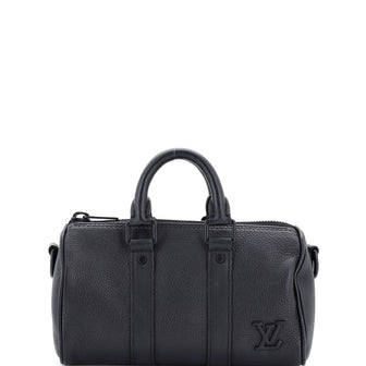 Louis Vuitton Keepall Bandouliere Bag Limited Edition Aerogram Leather XS