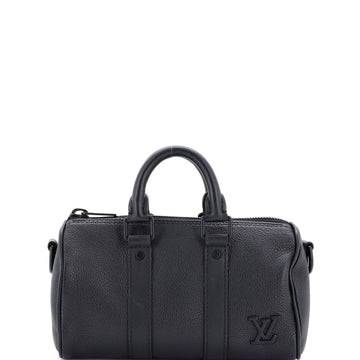 Louis Vuitton Keepall Bandouliere Bag Limited Edition Aerogram Leather XS