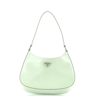 Prada Cleo Shoulder Bag Spazzolato Leather Medium