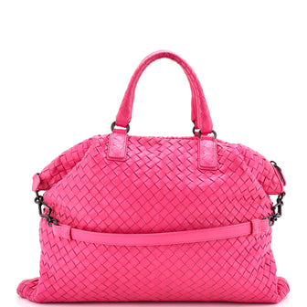 Bottega Veneta Convertible Satchel Intrecciato Nappa Medium