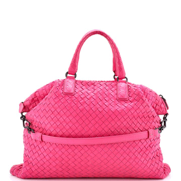 Bottega Veneta Convertible Satchel Intrecciato Nappa Medium